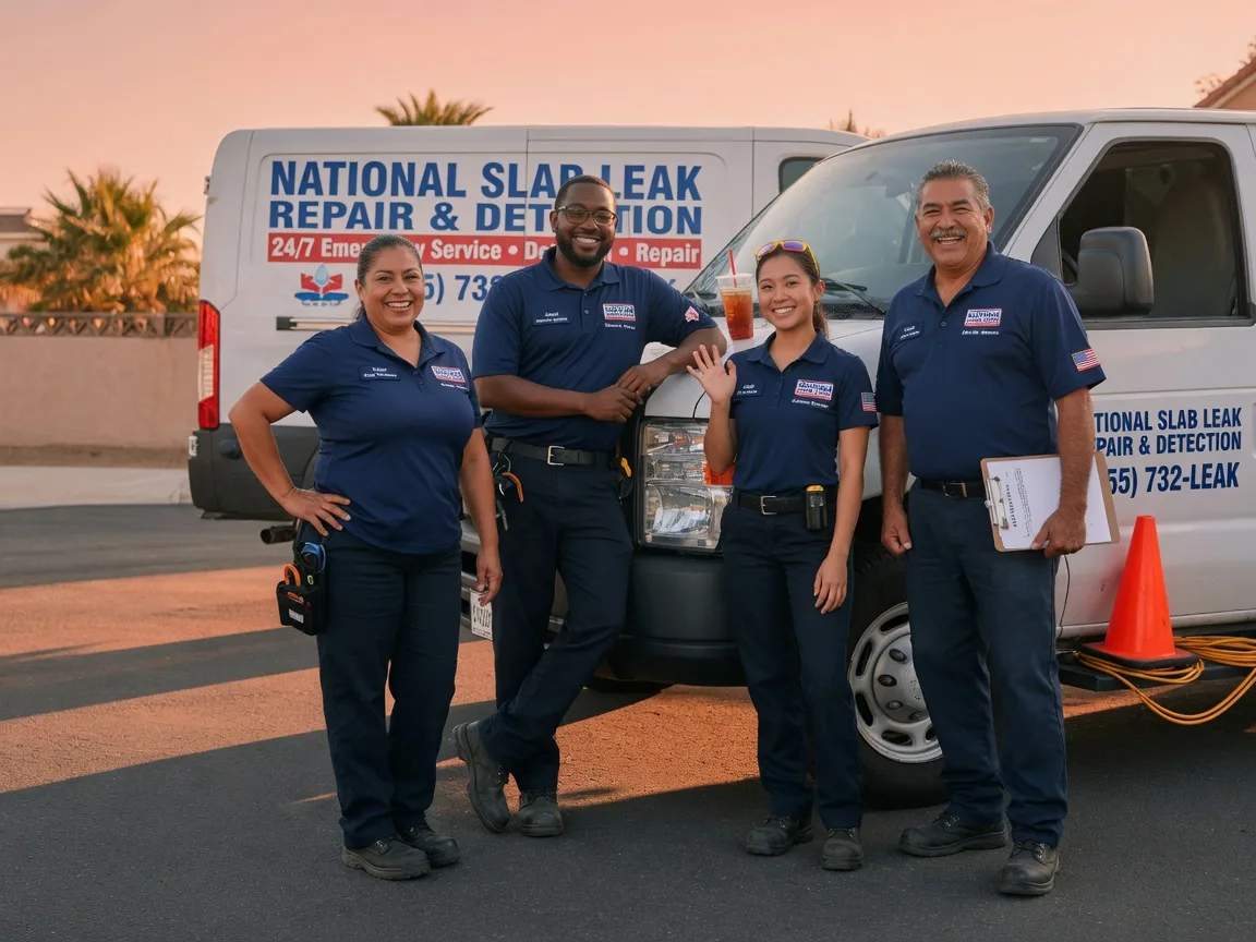 Slab Leak Detection company in Fanshawe, OK